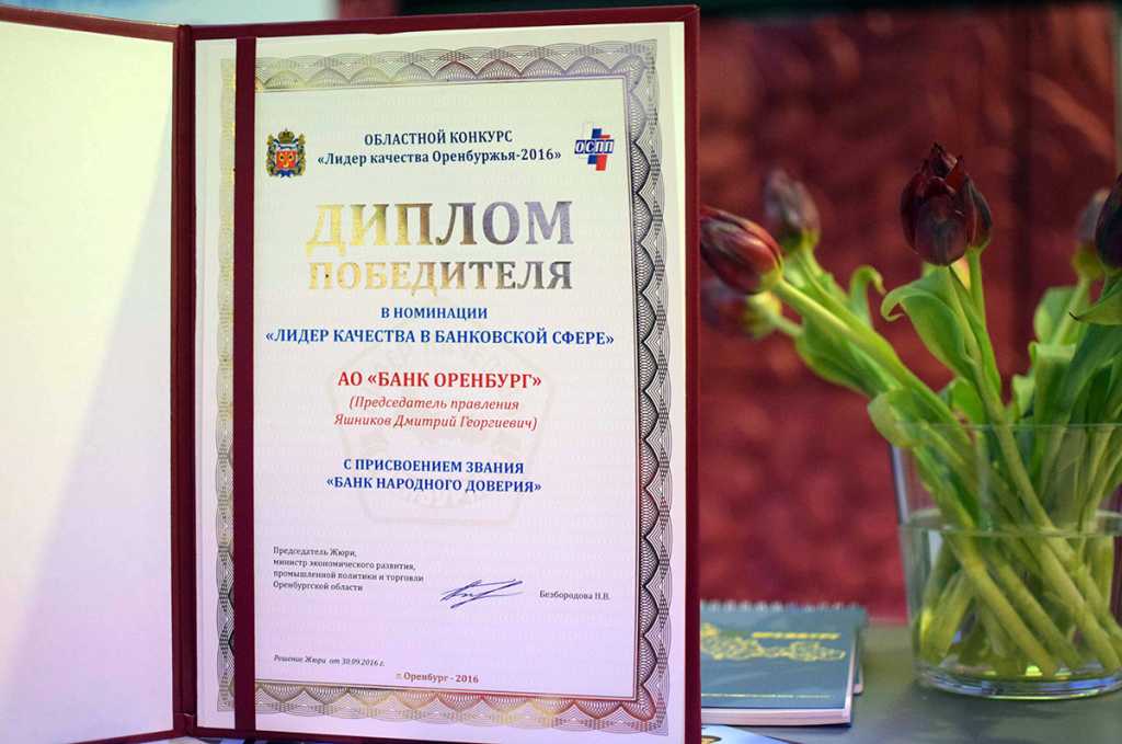 Банк Оренбург