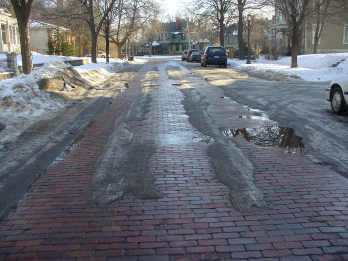 Оттепель весна