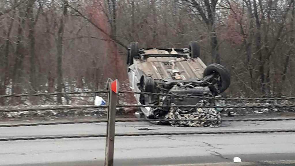 На Загородном шоссе столкнулись несколько автомобилей. Есть пострадавшие