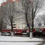 Вновь крупный пожар произошел в многоэтажном доме в Оренбурге