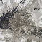 Вновь Оренбург сфотографировали из космоса