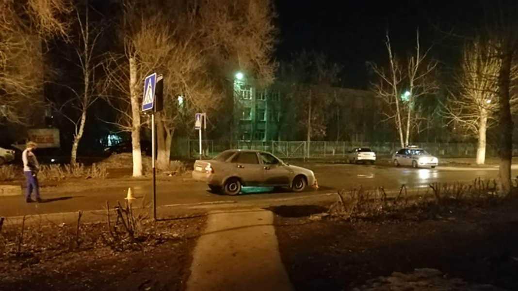 В Оренбурге на пешеходном переходе сбили школьницу