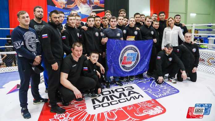 The Orenburg national team took the 2nd place of the championship of the Volga region on MMA