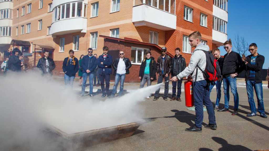 В ОГУ организована добровольная пожарная дружина