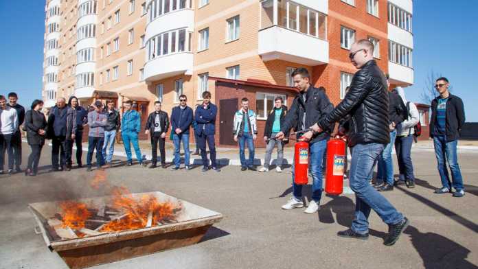 В ОГУ организована добровольная пожарная дружина