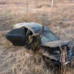 Toyota Camry слетела с трассы, водитель погиб
