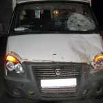 Водитель «ГАЗели» насмерть сбил пешехода. Личность погибшего не установлена Водитель «ГАзели» насмерть сбил пешехода