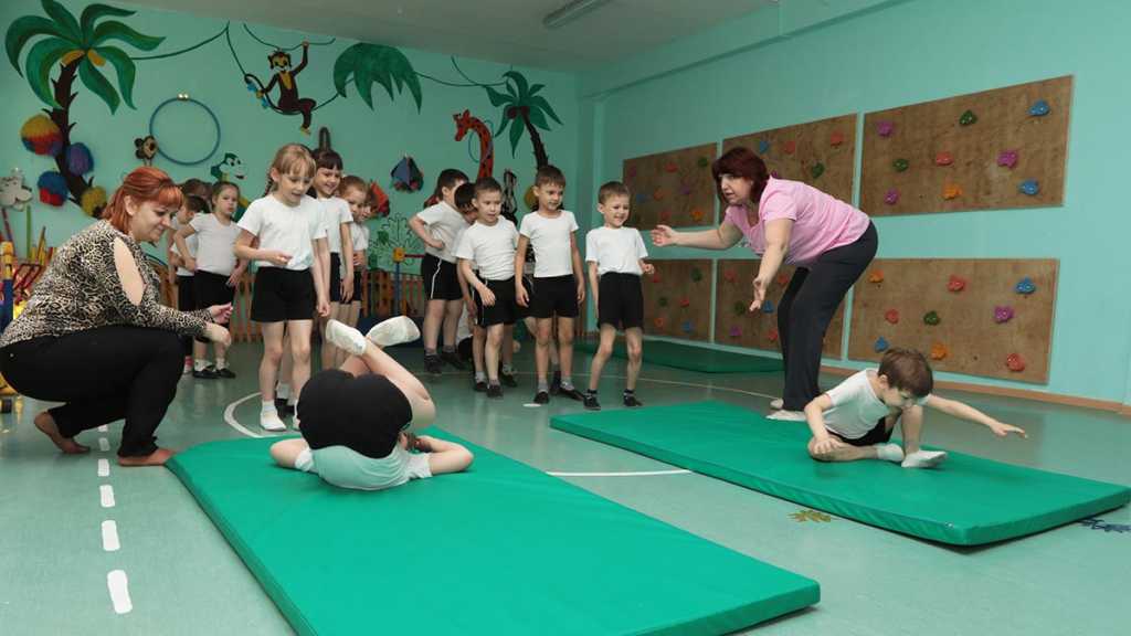 При поддержке Металлоинвеста в новотроицком детском саду популяризируют Workout