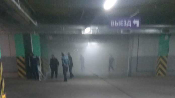 Задымление в ТРК «Гулливер» Задымление в ТРК «Гулливер»