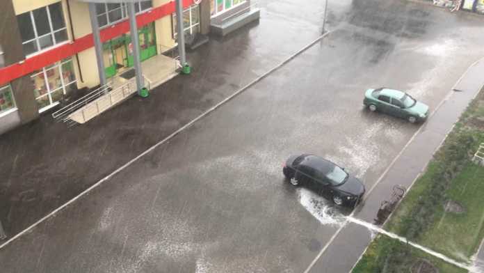 Ливень в Оренбурге