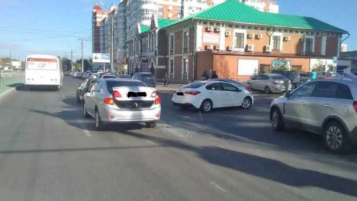 Крупное ДТП на Терешковой. Столкнулись 4 автомобиля