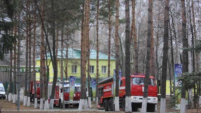 Пожар в «Город детства»