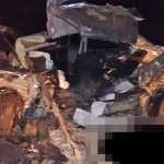 «Лансер» разорвало в клочья после столкновения с «КамАзом»