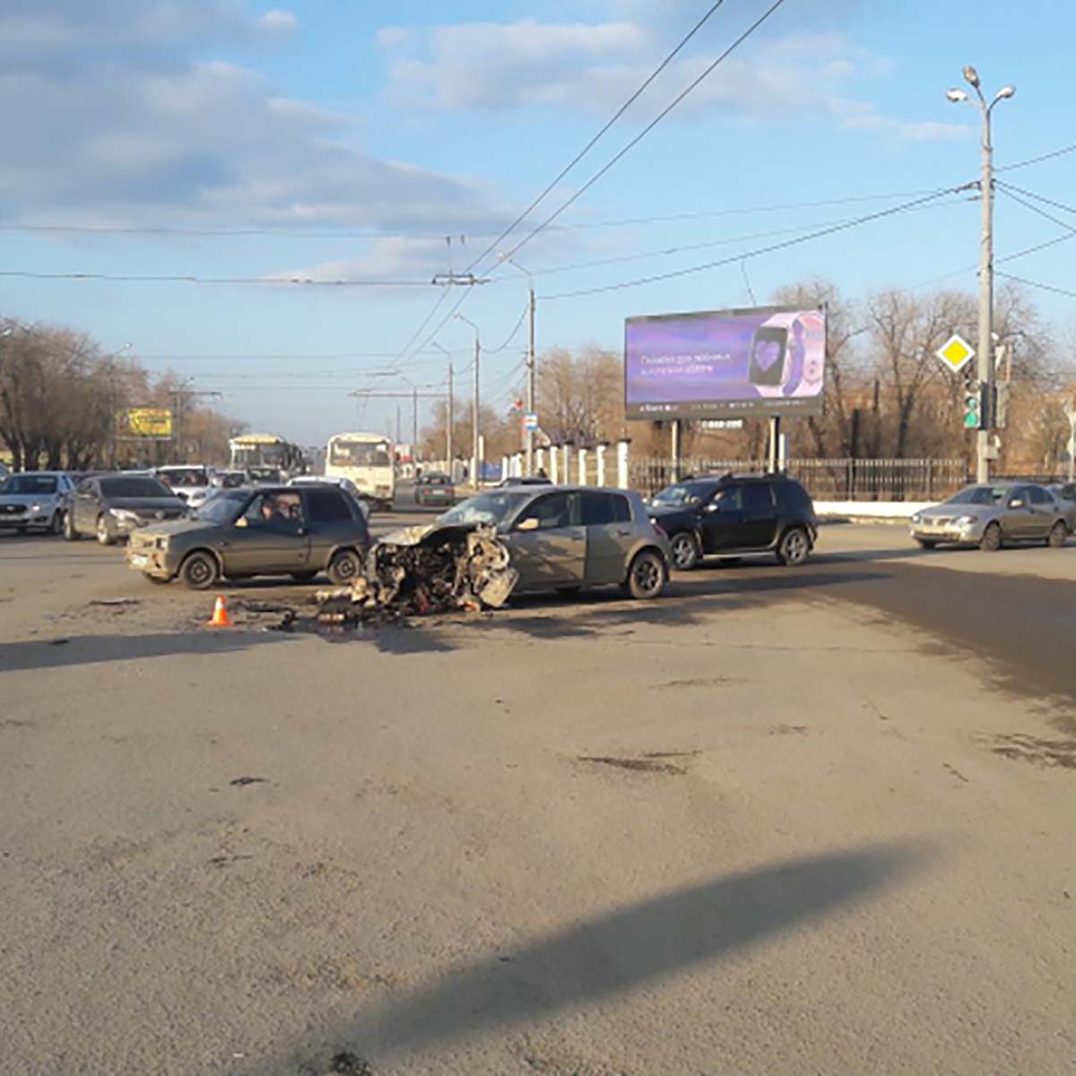 Два водителя пострадали в ДТП на проспекте Победы - Орен.Ру