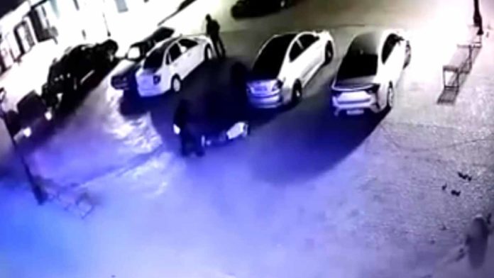 Убийство в Соль-Илецке попало на видео