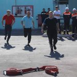 Пожарные дружины Уральской Стали соревновались в мастерстве