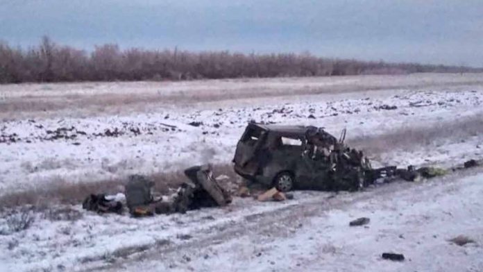 6 человек погибли этим утром в ДТП с фурой и минивэном