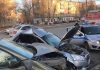 Утром в Оренбурге в ДТП погиб водитель внедорожника