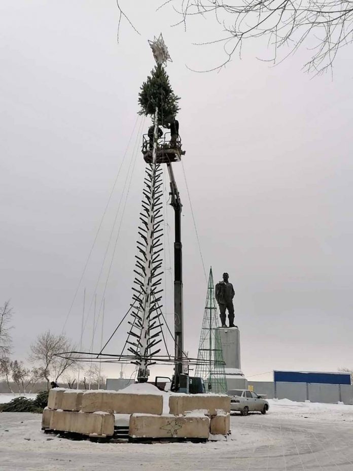 Оренбург готовится к празднованию Нового года