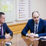 Губернатор Денис Паслер встретился с Дмитрием Кулагиным и Владимиром Ильиных