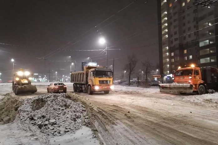 Непрекращающиеся снегопады