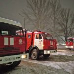 В Оренбурге пожар в крупном административном здании