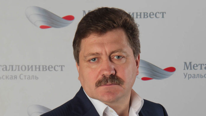 Управляющий директор АО «Уральская Сталь» Евгений Маслов