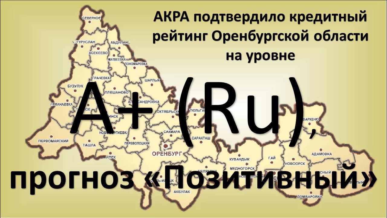 Национальные проекты в оренбургской области