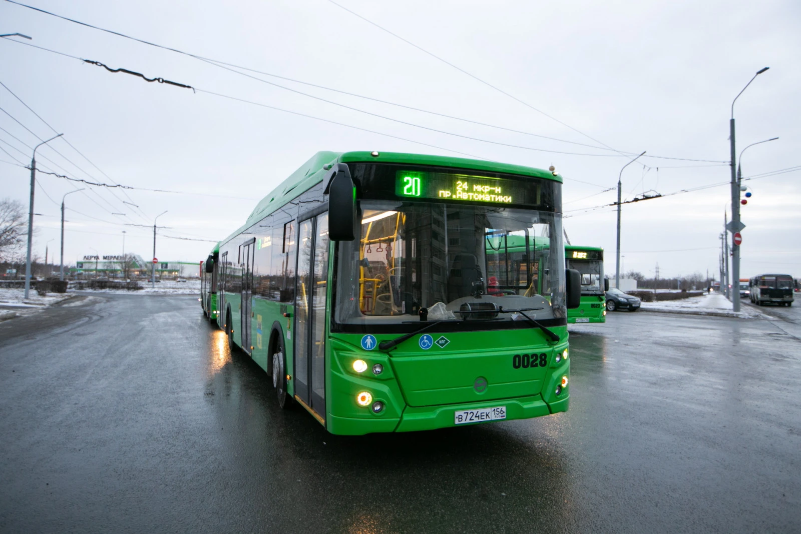 На городские маршруты Оренбурга вышли 67 новых автобусов марки «ЛИАЗ» -  Орен.Ру