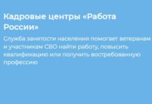 Адресная помощь участникам СВО в трудоустройстве