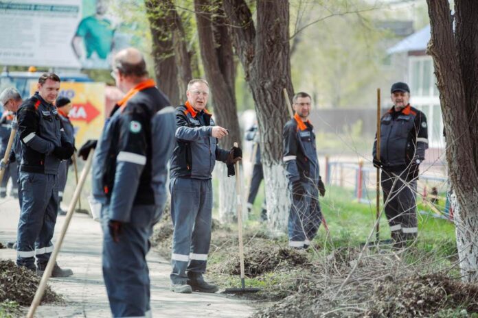 Субботник Уральская сталь Субботник Уральская сталь
